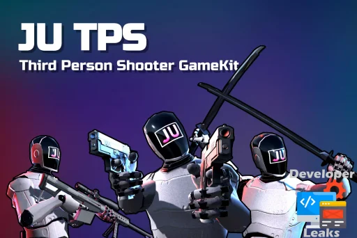 JU TPS 3  Third Person Shooter GameKit + Vehicle Physics-1.webp