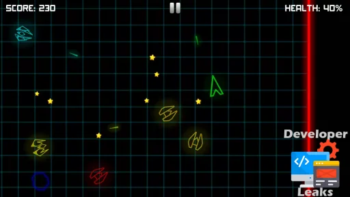 Neon Space Fighter  shooting asteroids and spaceships Endless scifi space journey hyper casua...webp