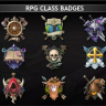 RPG Class Badges