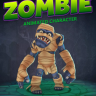 Zombie animated character